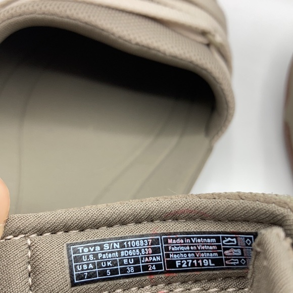 Teva Women's Tirra Ct Taupe/Birch Sandals - Picture 4 of 7